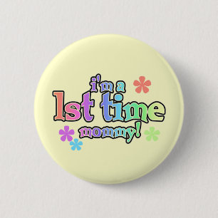 Badge Rond 5 Cm ęr T-shirts et cadeaux de Maman-Arc-en-ciel de