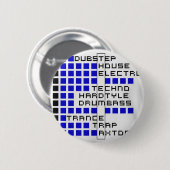 Badge Rond 5 Cm Ère d'EDM (Devant & derrière)