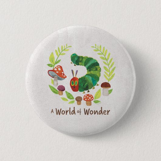 Badge Rond 5 Cm Eric Carle | Un monde de merveilles (Devant)