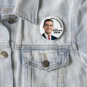 Badge Rond 5 Cm Éric Garcetti pour le président 2020 (En situation)