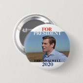 Badge Rond 5 Cm Éric Swalwell 2020 (Devant & derrière)