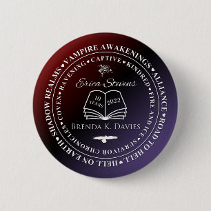 Badge Rond 5 Cm Erica Stevens Brenda K Davies 10 ans