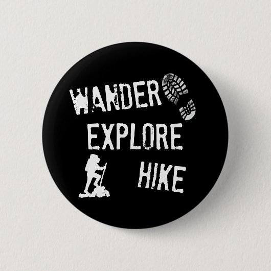 Badge Rond 5 Cm Errez, l'explorez, augmentez (Devant)