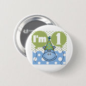 Badge Rond 5 Cm Ęrs T-shirts et cadeaux d'anniversaire (Devant & derrière)