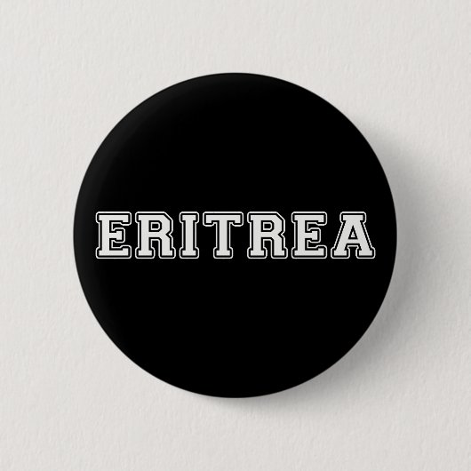 Badge Rond 5 Cm Érythrée (Devant)