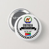 Badge Rond 5 Cm Érythrée (Devant & derrière)