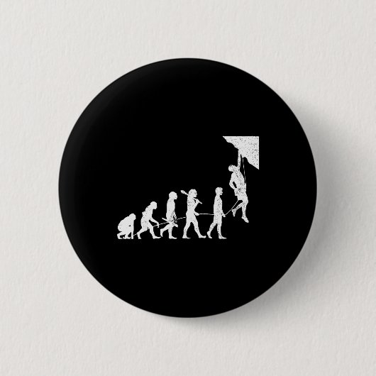 Badge Rond 5 Cm Escalade Solo Grimpeur Bloc Libre (Devant)