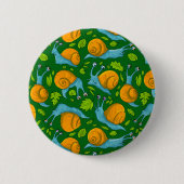 Badge Rond 5 Cm Escargots d'été (Devant)