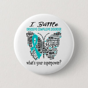 Badge Rond 5 Cm Escroquerie de Month Ribb