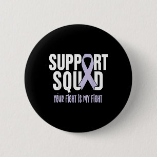 Badge Rond 5 Cm Esophageal Cancer Support Squad Esophageal Cancer