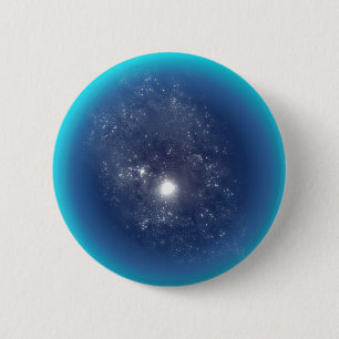 Badge Rond 5 Cm Espace lointain