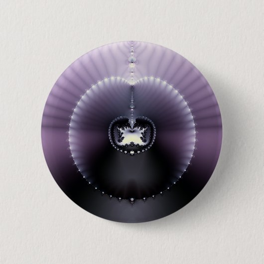 Badge Rond 5 Cm Espace pourpre (Devant)