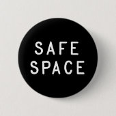 Badge Rond 5 Cm Espace sécurisé (Devant)