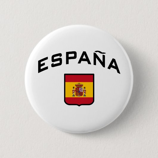 Badge Rond 5 Cm Espagne (Devant)