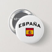 Badge Rond 5 Cm Espagne (Devant & derrière)