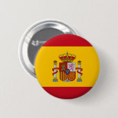 Badge Rond 5 Cm Espagne (Devant & derrière)