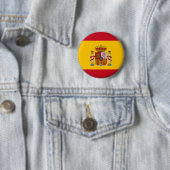 Badge Rond 5 Cm Espagne (En situation)
