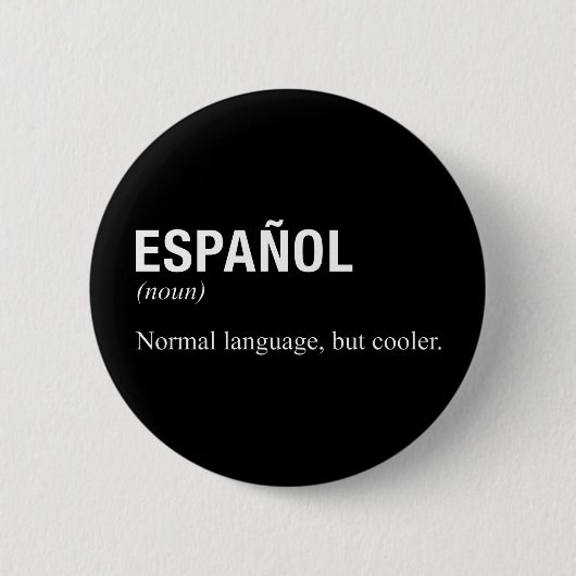 BADGE ROND 5 CM ESPAGNOL (Devant)