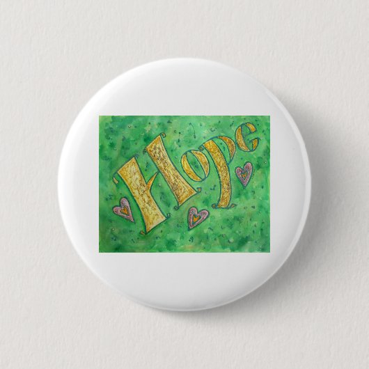 Badge Rond 5 Cm Espoir (Devant)
