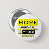 Badge Rond 5 Cm ESPOIR 2 de sarcome (Devant & derrière)