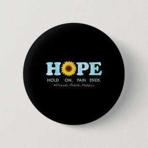 BADGE ROND 5 CM ESPOIR D'ÊTRE