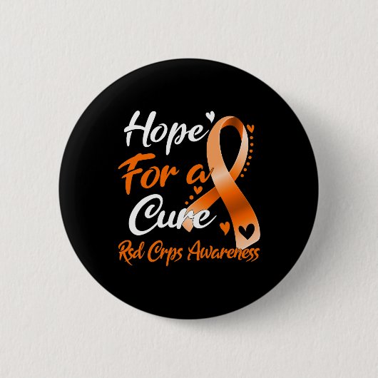 Badge Rond 5 Cm Espoir D'Une Sensibilisation Cure Rsd Crps (Devant)