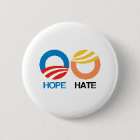 ESPOIR (Obama) contre la HAINE (atout)
