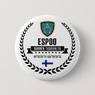 Badge Rond 5 Cm Espoo