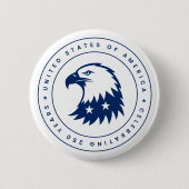 Badge Rond 5 Cm Esprit d'Aigle (Devant)