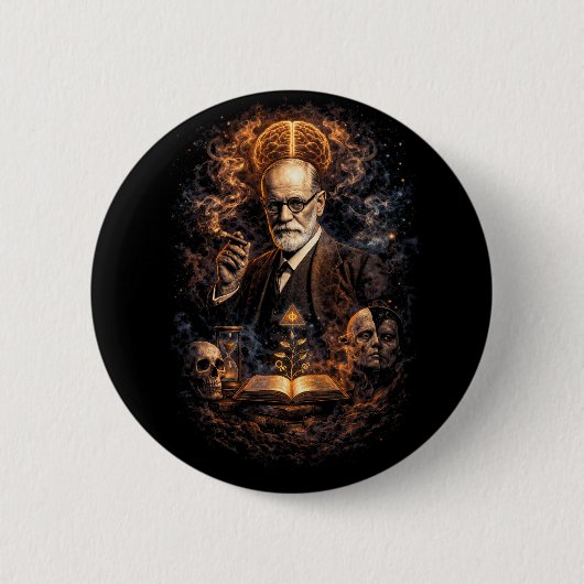 Badge Rond 5 Cm Esprit de Feu (Devant)