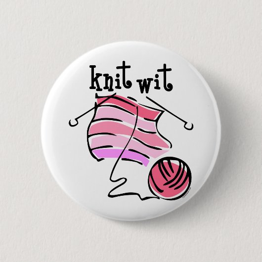Badge Rond 5 Cm Esprit de Knit (Devant)