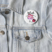 Badge Rond 5 Cm Esprit de Knit (En situation)