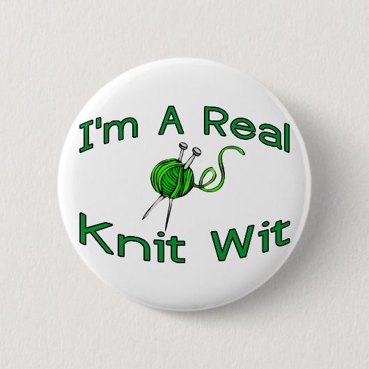 Badge Rond 5 Cm Esprit de Knit (Devant)