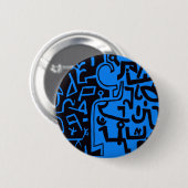 Badge Rond 5 Cm Esprits de rêve (Devant & derrière)