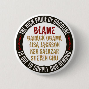 Badge Rond 5 Cm Essence d'Obama