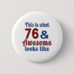 Badge Rond 5 Cm Est ce ce que 76 et regard impressionnant aiment