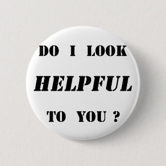 Badge Rond 5 Cm Est-ce que je vous semble utile ?