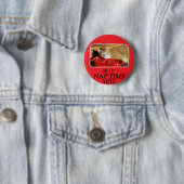 BADGE ROND 5 CM EST-CE QU'IL N'EST PAS ENCORE TEMPS ? (En situation)