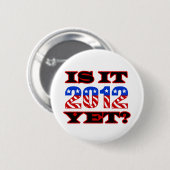 Badge Rond 5 Cm Est il 2012 encore (Devant & derrière)