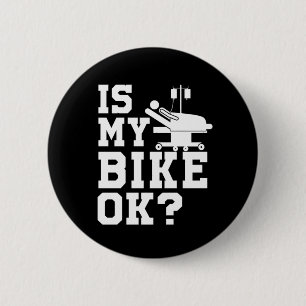 Badge Rond 5 Cm Est Mon Vélo Ok BMX Cyclisme MTB Vélo Cadeau