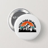 Badge Rond 5 Cm Estes Park (Devant & derrière)