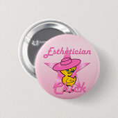 Badge Rond 5 Cm Esthétique Chick #8 (Devant & derrière)