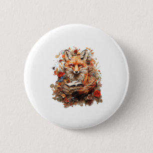 Badge Rond 5 Cm esthétique Cottagecore avec livre Mignon Goblincor