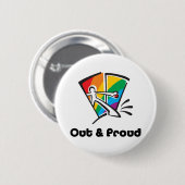 Badge Rond 5 Cm Et fier (Devant & derrière)