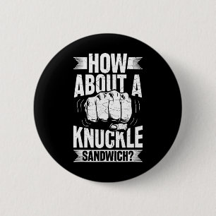 Badge Rond 5 Cm Et Un Sandwich À La Canicule
