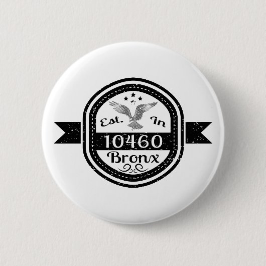 Badge Rond 5 Cm Établi dans 10460 Bronx (Devant)