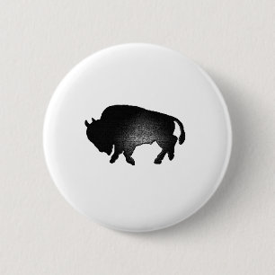 Badge Rond 5 Cm état de buffle