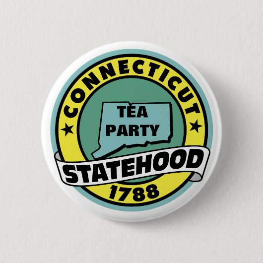 BADGE ROND 5 CM ÉTAT DE THÉ (Devant)