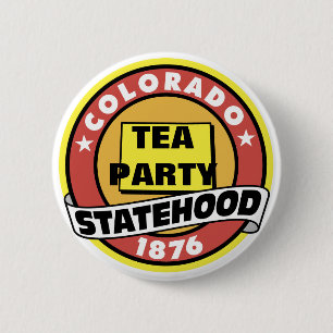 BADGE ROND 5 CM ÉTAT DE THÉ