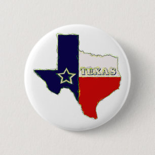 BADGE ROND 5 CM ÉTAT DU TEXAS